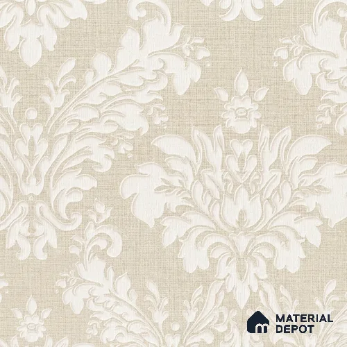 6840-2 | 5 Meter x 42 Inches Damask Look Wallpaper - 57.41 Sq. Ft.