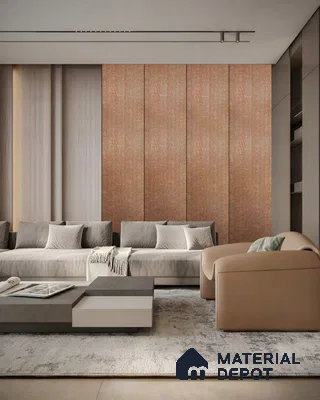 PN 07626 Carbon Series Decorative Wall Louvers/Panels | 8 ft x 2 ft - 4 mm