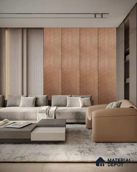 PN 07626 Carbon Series Decorative Wall Louvers/Panels | 8 ft x 2 ft - 4 mm