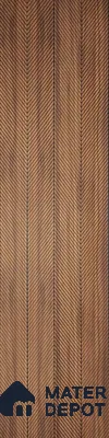 PN 07630 Carbon Series Decorative Wall Louvers/Panels | 8 ft x 2 ft - 4 mm