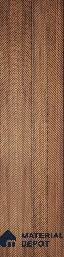 PN 07630 Carbon Series Decorative Wall Louvers/Panels | 8 ft x 2 ft - 4 mm