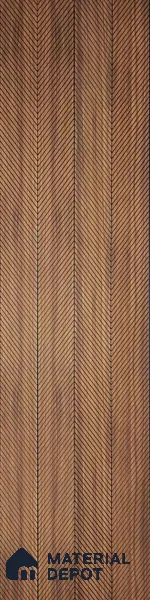 PN 07630 Carbon Series Decorative Wall Louvers/Panels | 8 ft x 2 ft - 4 mm