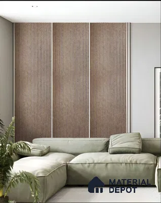 PN 07634 Carbon Series Decorative Wall Louvers/Panels | 8 ft x 2 ft - 4 mm