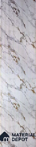 PN 07635 Carbon Series Decorative Wall Louvers/Panels | 8 ft x 2 ft - 4 mm