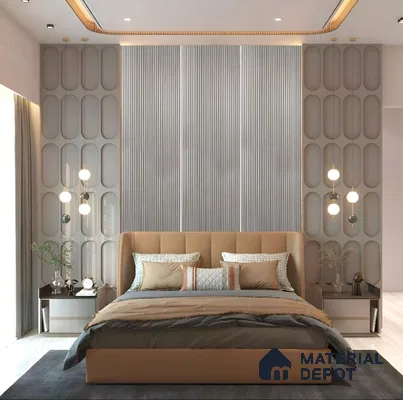 PN 07636 Carbon Series Decorative Wall Louvers/Panels | 8 ft x 2 ft - 4 mm