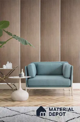 PN 07638 Carbon Series Decorative Wall Louvers/Panels | 8 ft x 2 ft - 4 mm