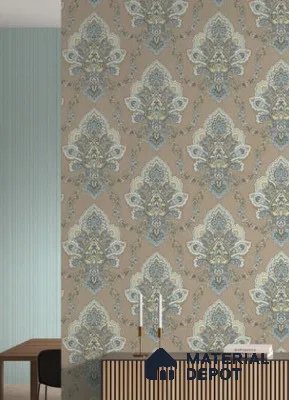 10324-4 | 5 Meter x 42 Inches Patterned Look Wallpaper - 57 Sq. Ft.