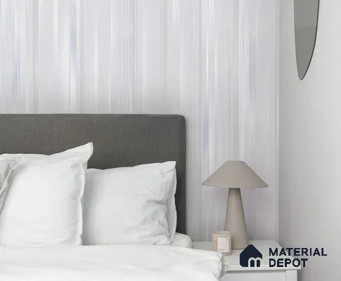 10329-1 | 5 Meter x 42 Inches Fabric Look Wallpaper - 57 Sq. Ft.