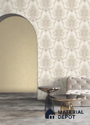 10332-6 | 5 Meter x 42 Inches Fabric Look Wallpaper - 57 Sq. Ft.