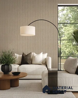 10336-3 | 5 Meter x 42 Inches Fabric Look Wallpaper - 57 Sq. Ft.