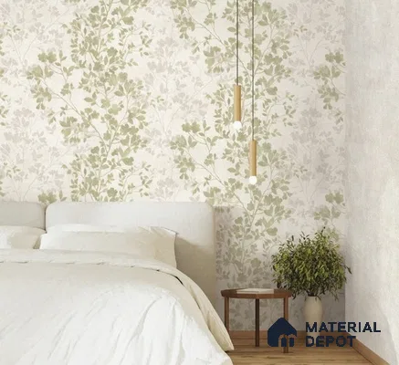 10337-4 | 5 Meter x 42 Inches Fabric Look Wallpaper - 57 Sq. Ft.