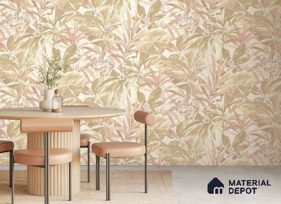 10340-2 | 5 Meter x 42 Inches Florals Look Wallpaper - 57 Sq. Ft.
