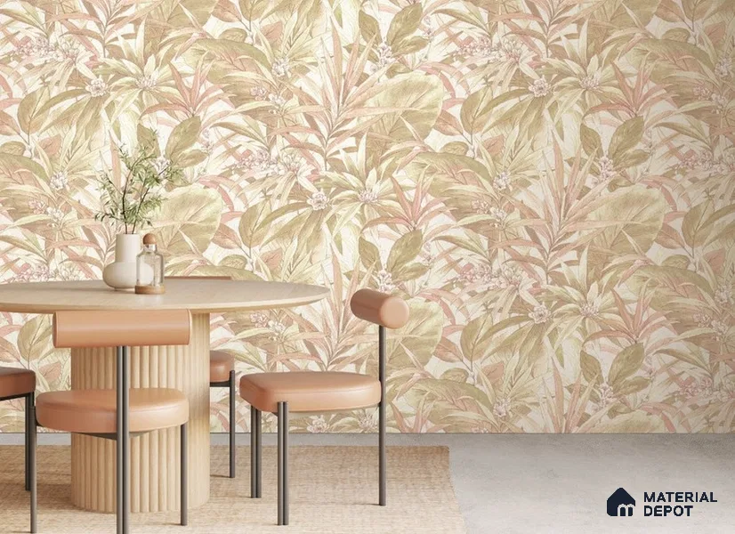 10340-2 | 5 Meter x 42 Inches Florals Look Wallpaper - 57 Sq. Ft.