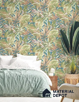 10340-3 | 5 Meter x 42 Inches Florals Look Wallpaper - 57 Sq. Ft.
