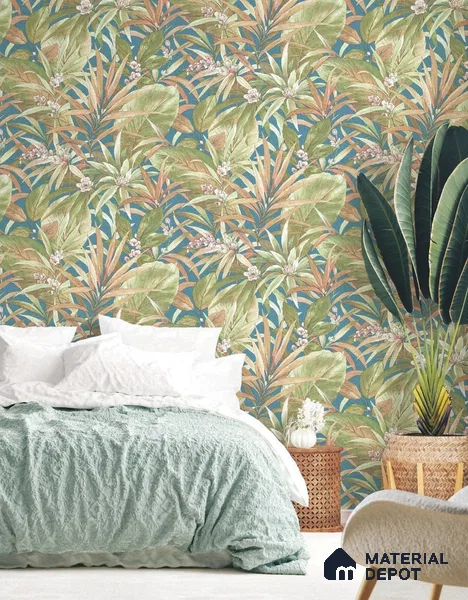 10340-3 | 5 Meter x 42 Inches Florals Look Wallpaper - 57 Sq. Ft.