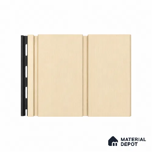 Pine Wood 10 ft x 1 ft (3060x340 mm) Duo Design Interior & Exterior Wall & Ceiling Panel - 12 mm | Suitable for Balcony, Facade & Open Area | Width is Subjected to 5% Variation