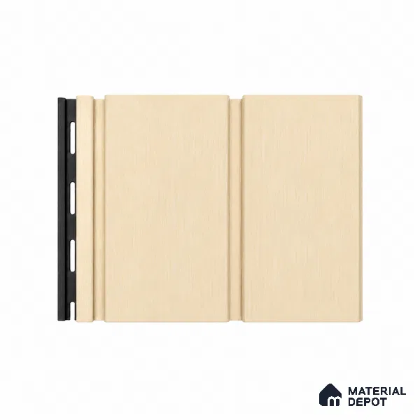 Pine Wood 10 ft x 1 ft (3060x340 mm) Duo Design Interior & Exterior Wall & Ceiling Panel - 12 mm | Suitable for Balcony, Facade & Open Area | Width is Subjected to 5% Variation