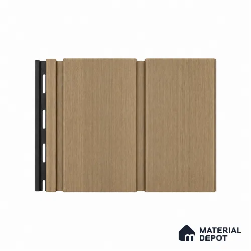 Birch 10 ft x 1 ft (3060x340 mm) Duo Design Interior & Exterior Wall & Ceiling Panel - 12 mm | Suitable for Balcony, Facade & Open Area | Width is Subjected to 5% Variation