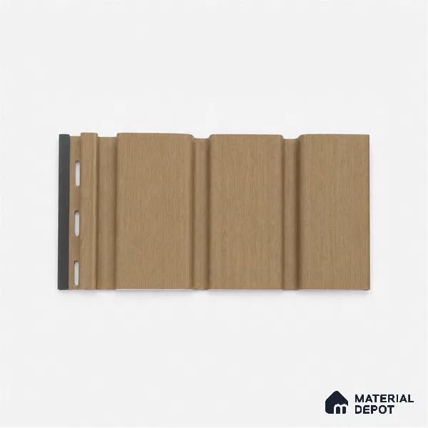Birch 10 ft x 1 ft (3060x340 mm) Soffit Design Interior & Exterior Wall & Ceiling Panel - 12 mm | Suitable for Balcony, Facade & Open Area | Width is Subjected to 5% Variation