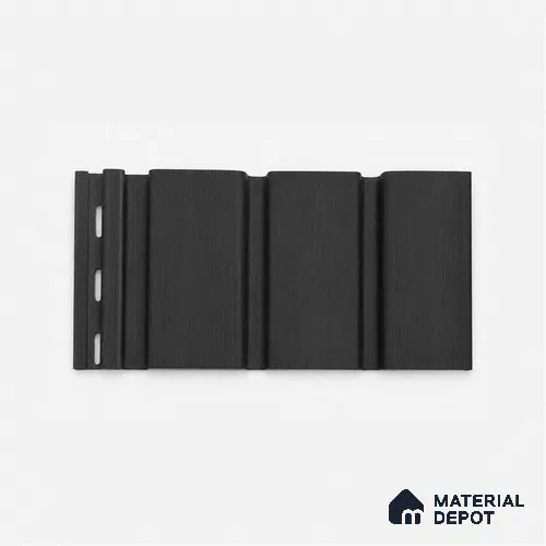 Graphite 10 ft x 1 ft (3060x340 mm) Soffit Design Interior & Exterior Wall & Ceiling Panel - 12 mm | Suitable for Balcony, Facade & Open Area | Width is Subjected to 5% Variation