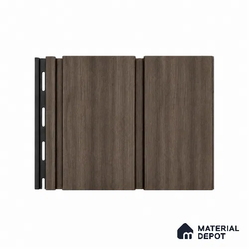 Royal Nut 10 ft x 1 ft (3060x340 mm) Duo Design Interior & Exterior Wall & Ceiling Panel - 12 mm | Suitable for Balcony, Facade & Open Area | Width is Subjected to 5% Variation