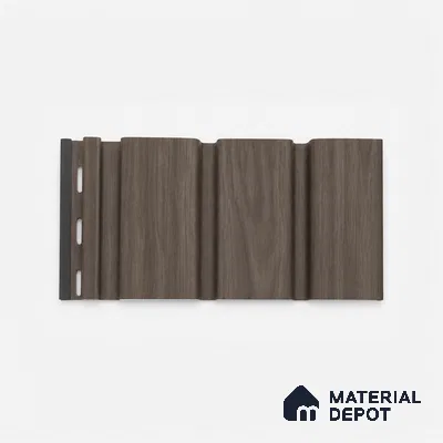 Royal Nut 10 ft x 1 ft (3060x340 mm) Soffit Design Interior & Exterior Wall & Ceiling Panel - 12 mm | Suitable for Balcony, Facade & Open Area | Width is Subjected to 5% Variation
