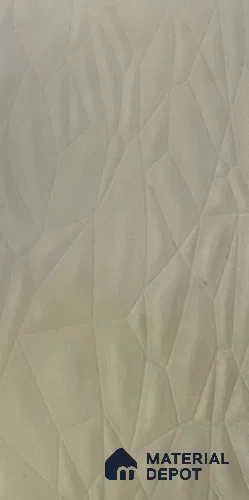 White Textured Solid Look 280 WL 8 ft x 4 ft Texture Finish Decorative Laminate - 1 mm | Suitable for TV Unit, Wardrobe, Kitchen Cabinets