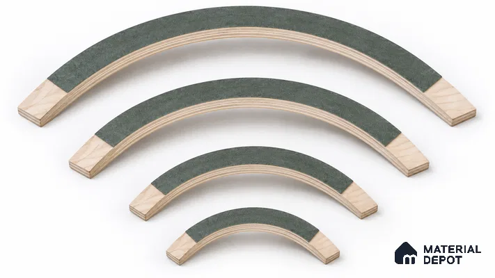MDF Curved Beading Heirloom TF 00349 AB | Compatible for Laminate Wood Floor LF 00271