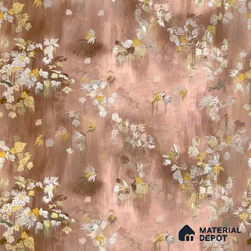 Worth It, Abstract Pattern Wallpaper Design for Walls, Pink Sukoon Series Canvas Abstract Design (Customised Size Wallpaper)