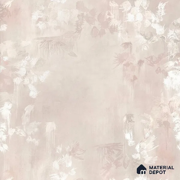 Worth it | Blush Pink Watercolor Blossom Texture Floral Look Wallpaper Handmade (Customised Size)
