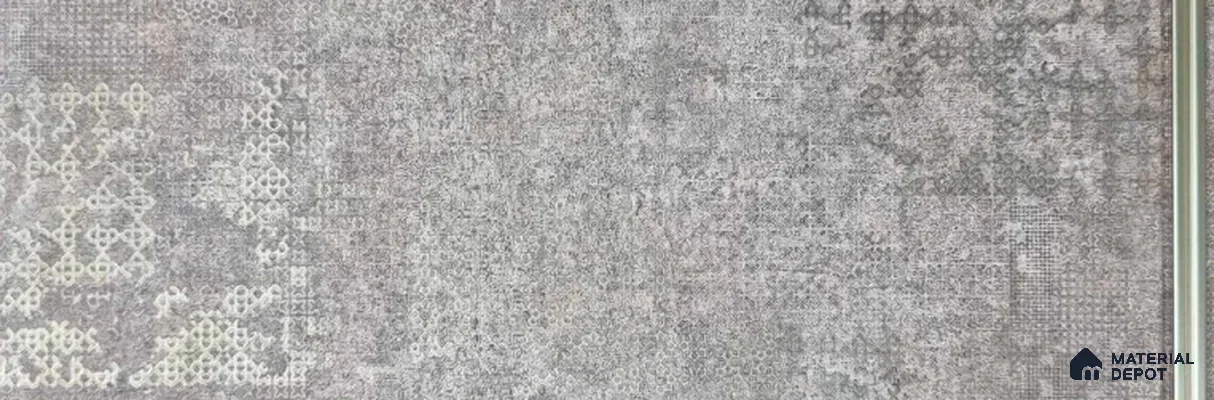 PN 07735 Stone Look Louver 8 ft x 1 ft Texture Finish  - 4 mm | Suitable for Feature Wall, TV Unit & Living Room