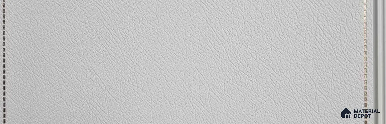 PN 07750 Leather Look Louver 8 ft x 1 ft Texture Finish  - 4 mm | Suitable for Feature Wall, TV Unit & Living Room