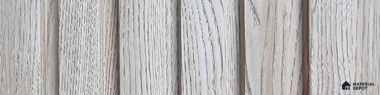 PN 07646 Wood Look Louver 8 ft x 0.83 ft Texture Finish - 10 mm | Suitable for Feature Wall, TV Unit & Living Room