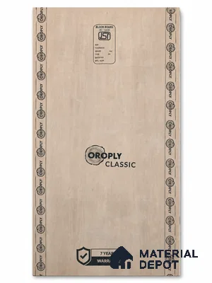 Oroply Classic 8 ft x 4 ft Block Board - 19 mm