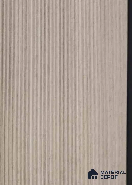 PN 07763 Wood Look Louver 8 ft x 2 ft Texture Finish - 4 mm | Suitable for Feature Wall, TV Unit & Living Room