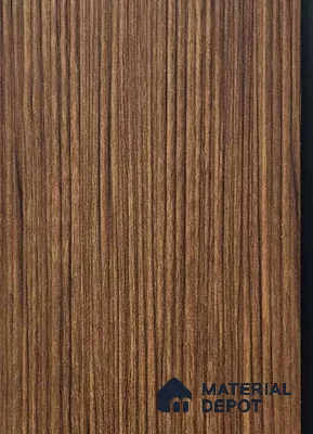 PN 07771 Wood Look Louver 8 ft x 2 ft Texture Finish  - 4 mm | Suitable for Feature Wall, TV Unit & Living Room