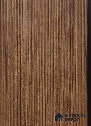 PN 07771 Wood Look Louver 8 ft x 2 ft Texture Finish  - 4 mm | Suitable for Feature Wall, TV Unit & Living Room