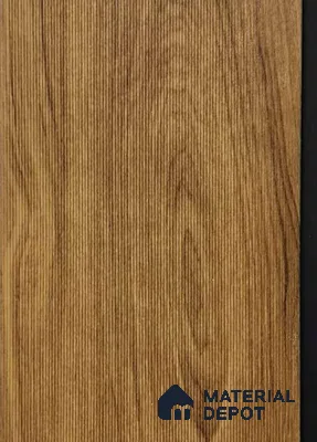 PN 07769 Wood Look Louver 8 ft x 2 ft Texture Finish  - 4 mm | Suitable for Feature Wall, TV Unit & Living Room