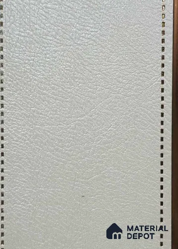 PN 07777 Leather Look Louver 8 ft x 2 ft Texture Finish  - 4 mm | Suitable for Feature Wall, TV Unit & Living Room