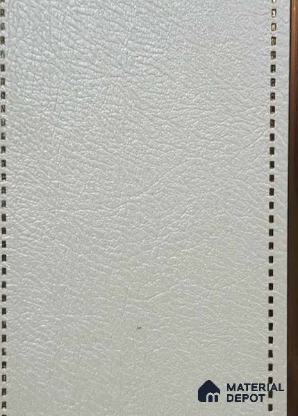 PN 07777 Leather Look Louver 8 ft x 2 ft Texture Finish - 4 mm | Suitable for Feature Wall, TV Unit & Living Room