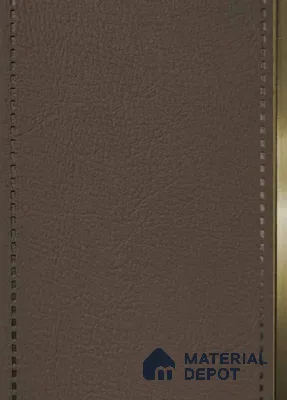 PN 07775 Leather Look Louver 8 ft x 2 ft Texture Finish  - 4 mm | Suitable for Feature Wall, TV Unit & Living Room