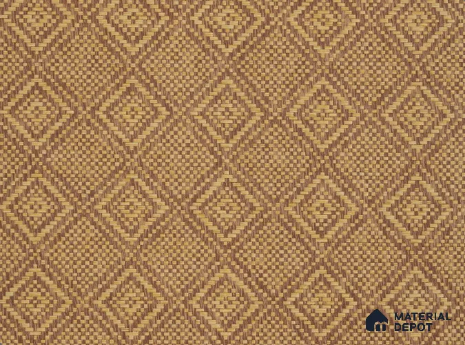 LM 25274 Cane Look Decorative Laminate 11.5 ft x 3 ft Texture Finish  - 1 mm | Suitable for Feature Wall, TV Unit & Living Room