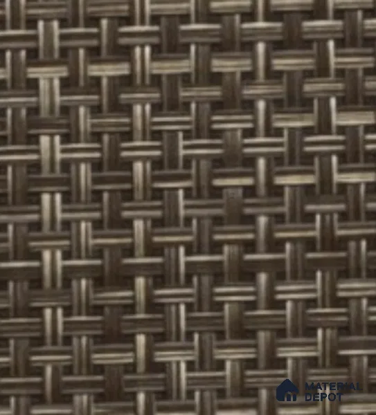 LM 25290 Cane Look Decorative Laminate 9.8 ft x 4 ft Texture Finish  - 1 mm | Suitable for Feature Wall, TV Unit & Living Room