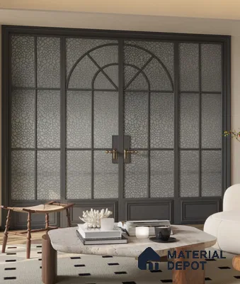 LM 25291 Cane Look Decorative Laminate 9.8 ft x 4 ft Texture Finish  - 1 mm | Suitable for Feature Wall, TV Unit & Living Room