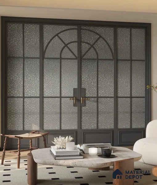 LM 25291 Cane Look Decorative Laminate 9.8 ft x 4 ft Texture Finish  - 1 mm | Suitable for Feature Wall, TV Unit & Living Room