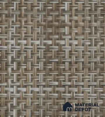 LM 25301 Cane Look Decorative Laminate 9.8 ft x 4 ft Texture Finish  - 1 mm | Suitable for Feature Wall, TV Unit & Living Room