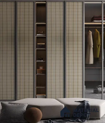 LM 25304 Cane Look Decorative Laminate 9.8 ft x 4 ft Texture Finish  - 1 mm | Suitable for Feature Wall, TV Unit & Living Room