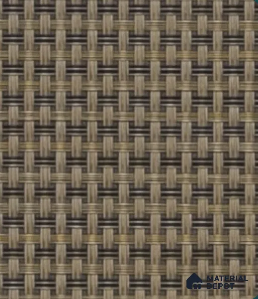 LM 25307 Cane Look Decorative Laminate 9.8 ft x 4 ft Texture Finish  - 1 mm | Suitable for Feature Wall, TV Unit & Living Room