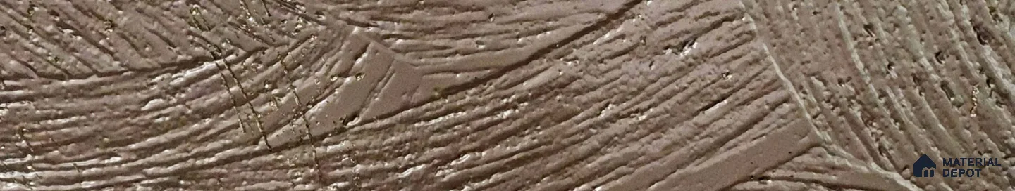 PN 07778 Cement Look Louver 9.5 ft x 2 ft Texture Finish  - 4 mm | Suitable for Feature Wall, TV Unit & Living Room
