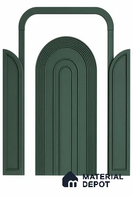 Forest Arch Groove Wall 9 ft x 5 ftHDHMR Panel - 17 mm